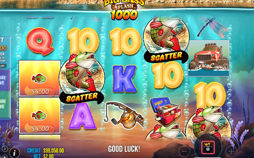Free Spins round running on the 5x3 reel grid